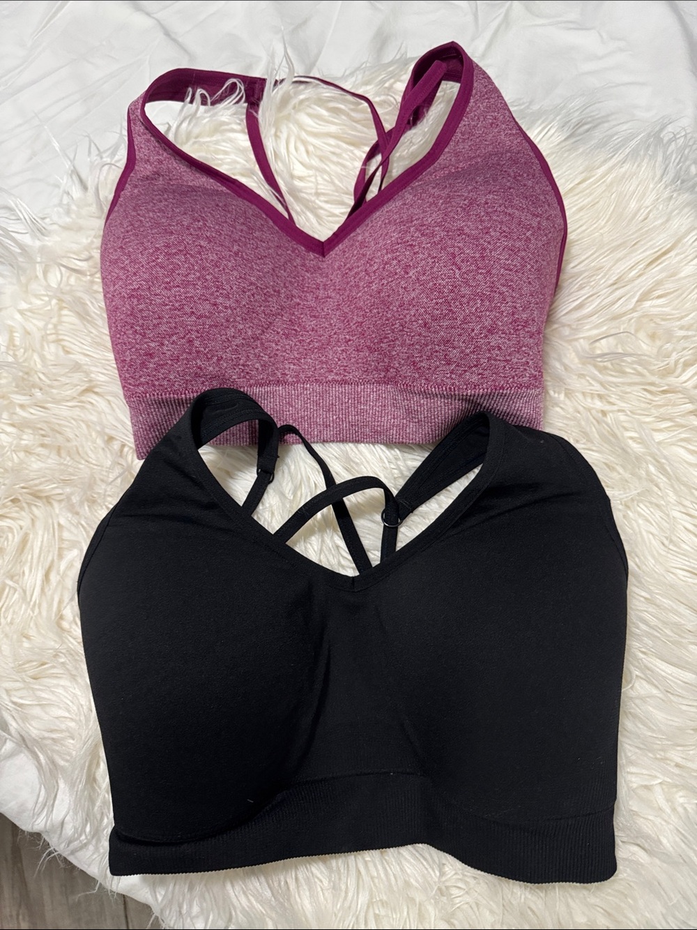 NWT Pink sport bra size S-DD/P-DD